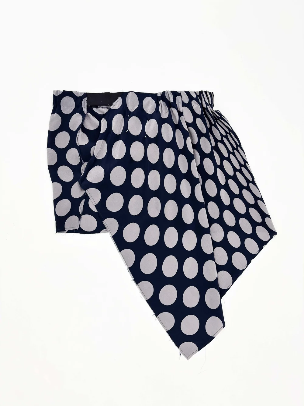Maison Martin Margiela S/S 2006 polka dot strapless top